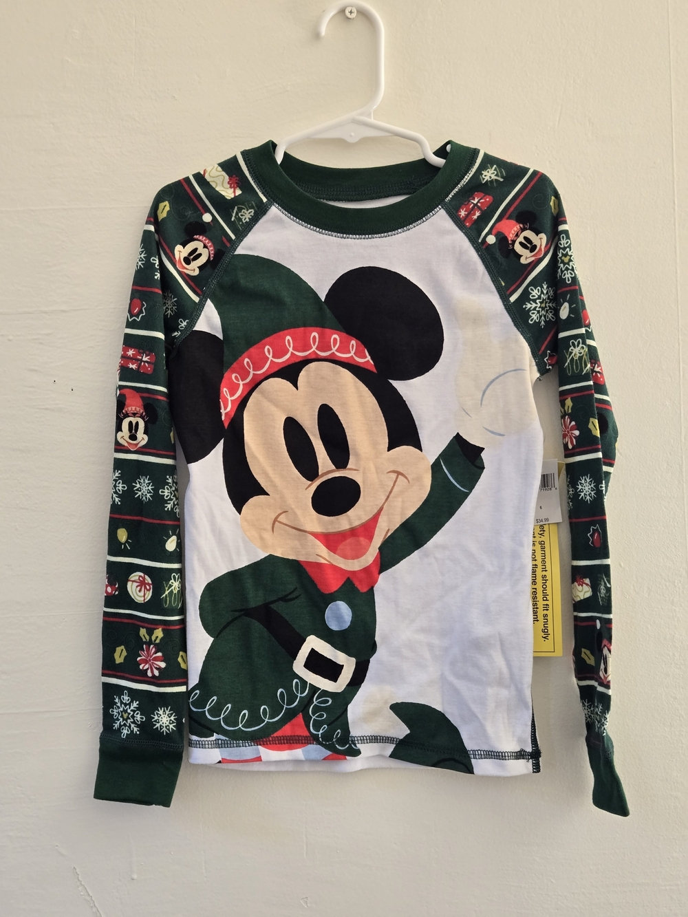 Disney Mickey Mouse PJ Set - Picture 2 of 12